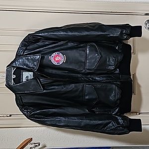 Burk's Bay genuine leather jacket